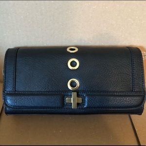 $59 NWT INC Korra Blk Clutch Crossbody Purse